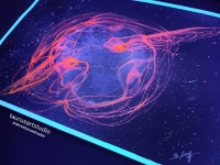 تابلو نقاشی کهکشان